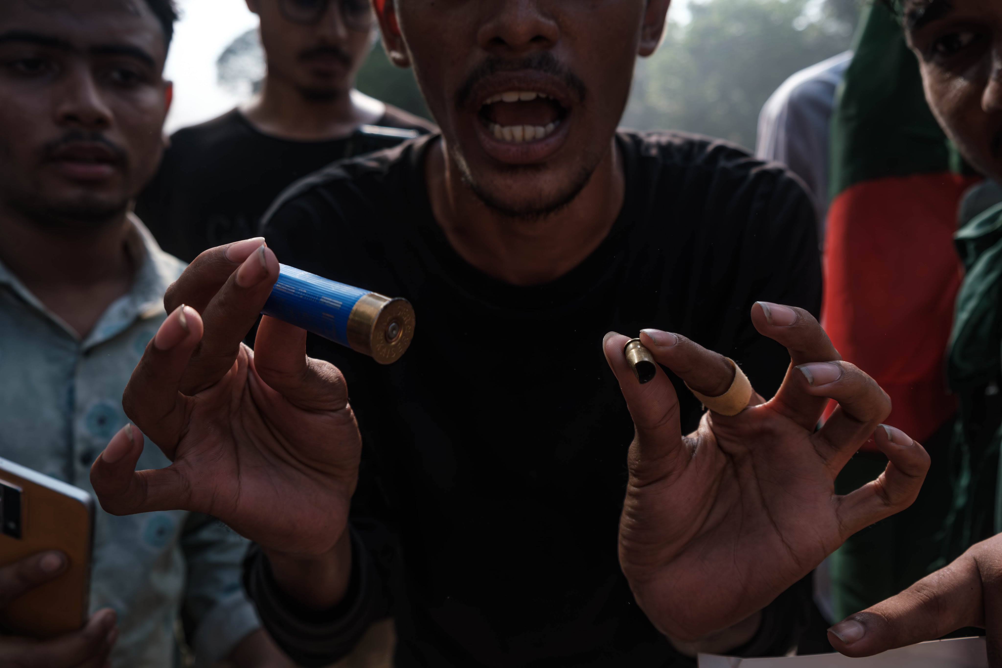 Protesters during the quota reform protests in Bangladesh on 15 July 2024. Image Credits: Abul Hayat Rahadh.
