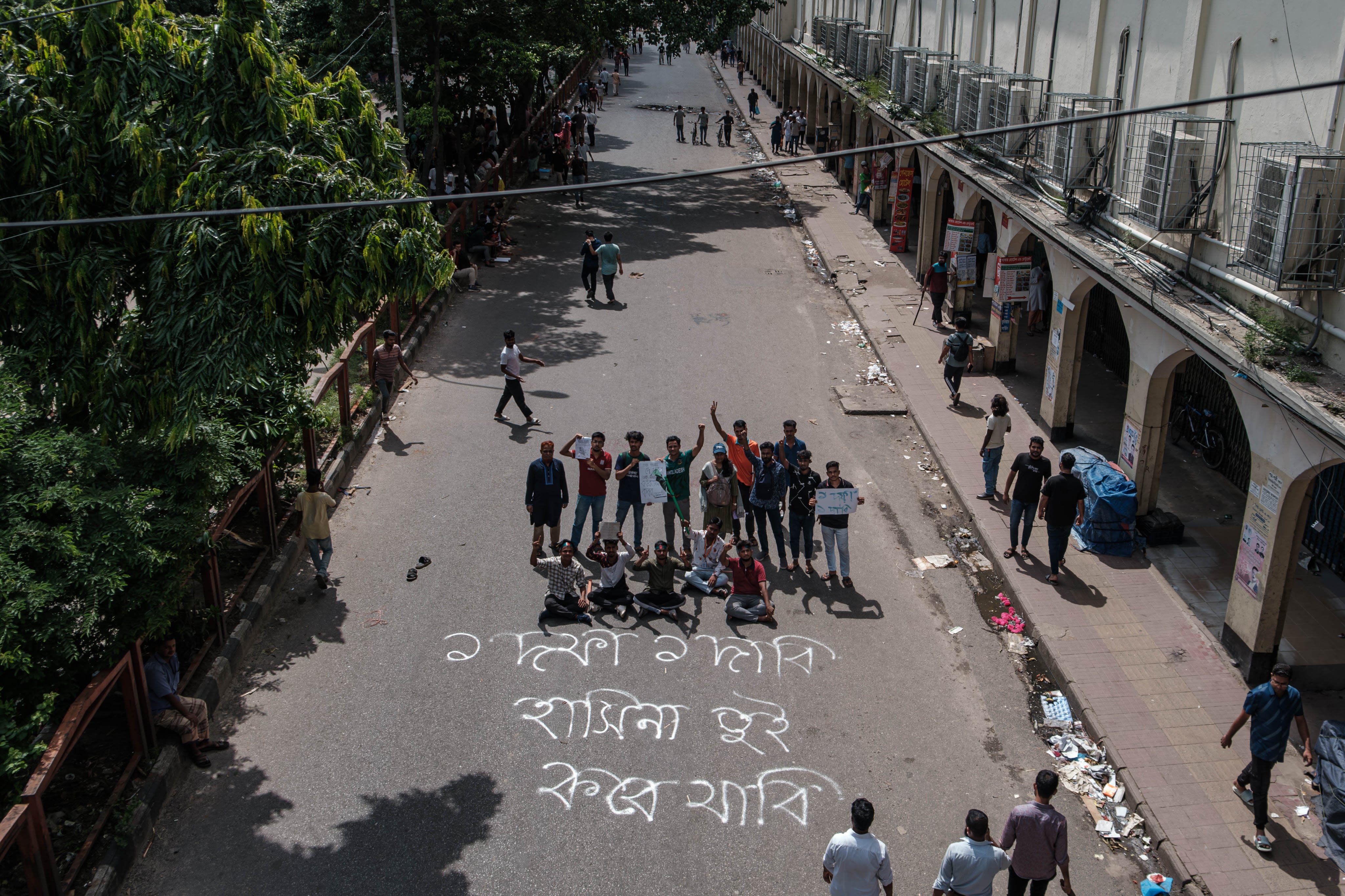 Civil unrest for the overthrow of Sheikh Hasina's Awami League government in Bangladesh on 5 August 2024. Image Credits: Abul Hayat Rahadh.